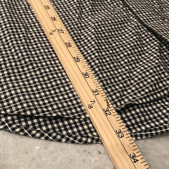 Robert Graham Shirt Mens 3XL Black White Check Classic Long Sleeve Flip Cuff - Picture 10 of 12